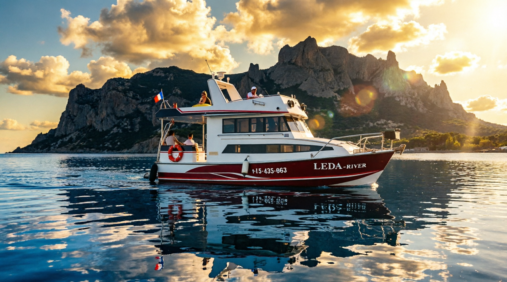 🚤 АРЕНДА КАТЕРА «ЛЕДА РИВЕР» В БАЛАКЛАВЕ