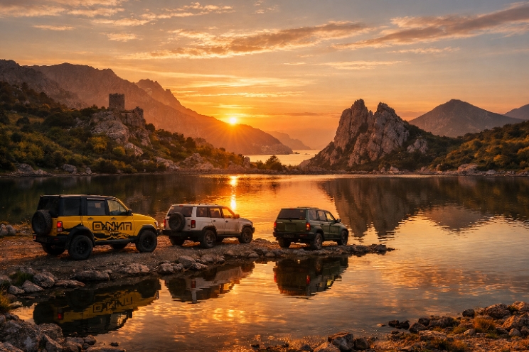 🚙 Джип‑тур «Байдарская долина + Форосский кант»