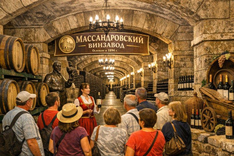 🍷 ЭКСКУРСИЯ «ДЕГУСТАЦИЯ ВИН В МАССАНДРЕ» ИЗ ЯЛТЫ