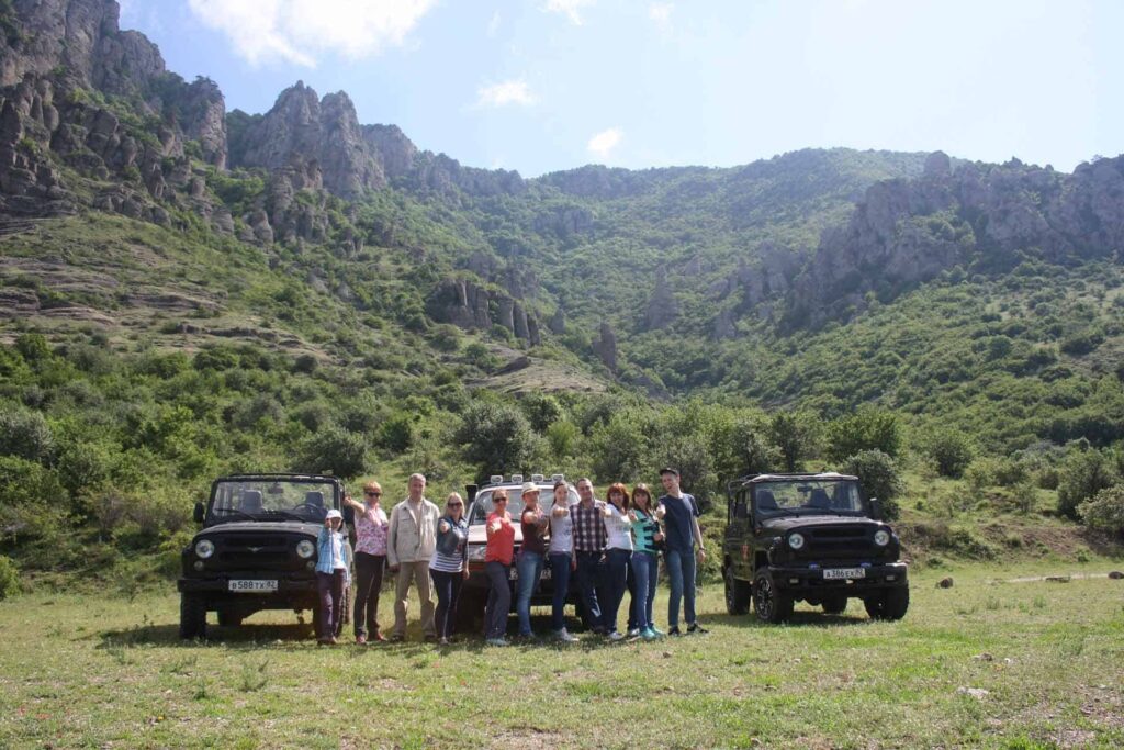 Экскурсия на джипах “По следам кавказской пленницы” из Алушты